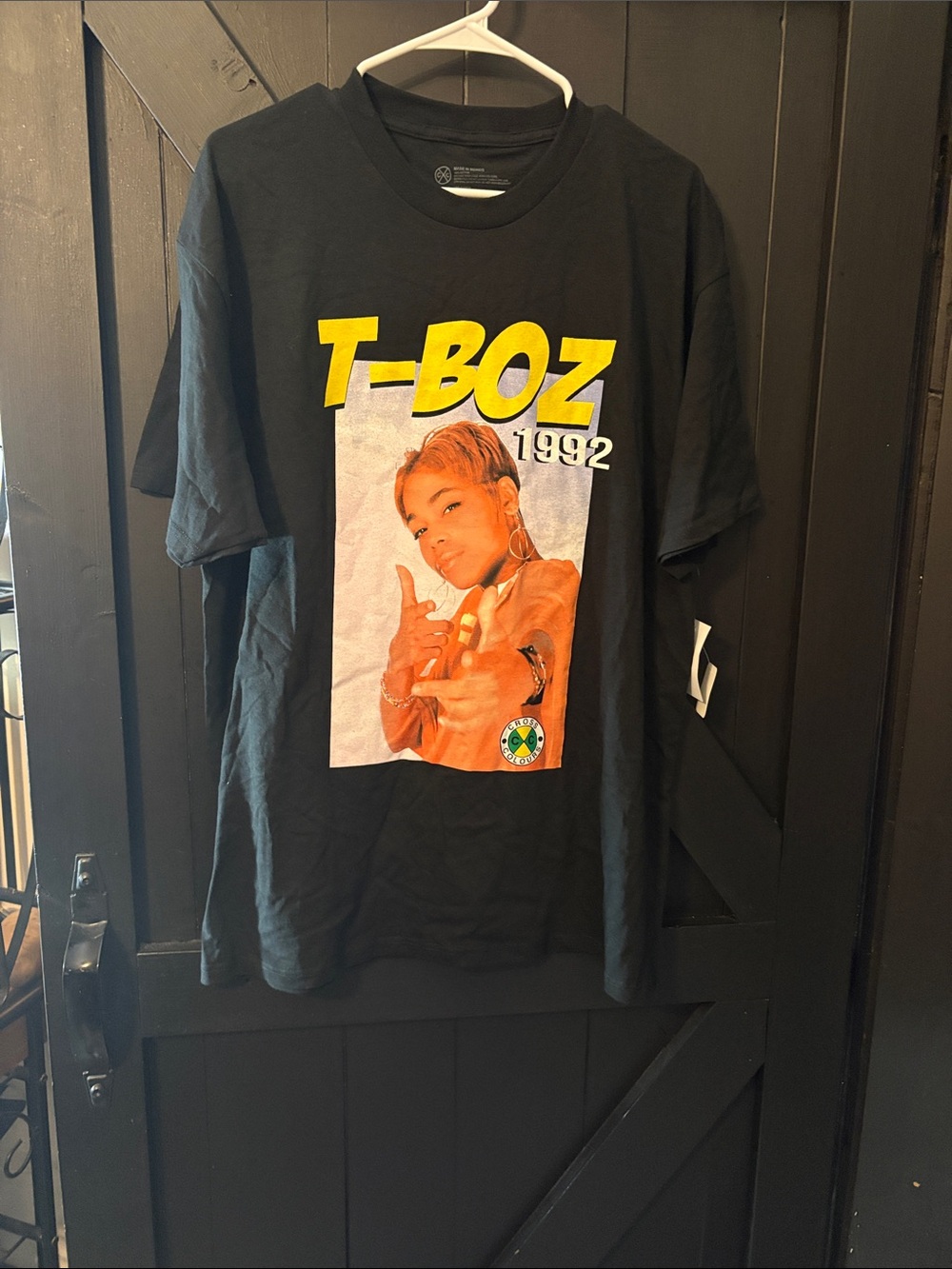 T-BOZ Graphic Short-Sleeve Tee - Black